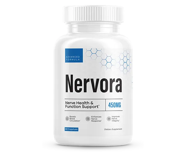 Nervora Nerve Health Support Supplement Bottle