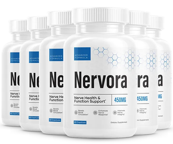 Nervora 6 Bottle 180 Day Supply Best Value